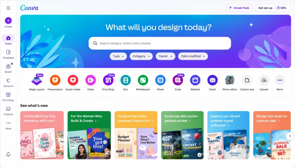 Canva Features