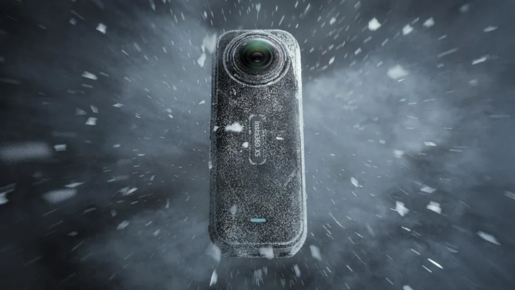 Insta360 X5 winter