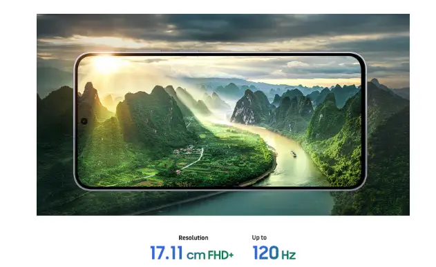 Samsung Galaxy S25 FE display