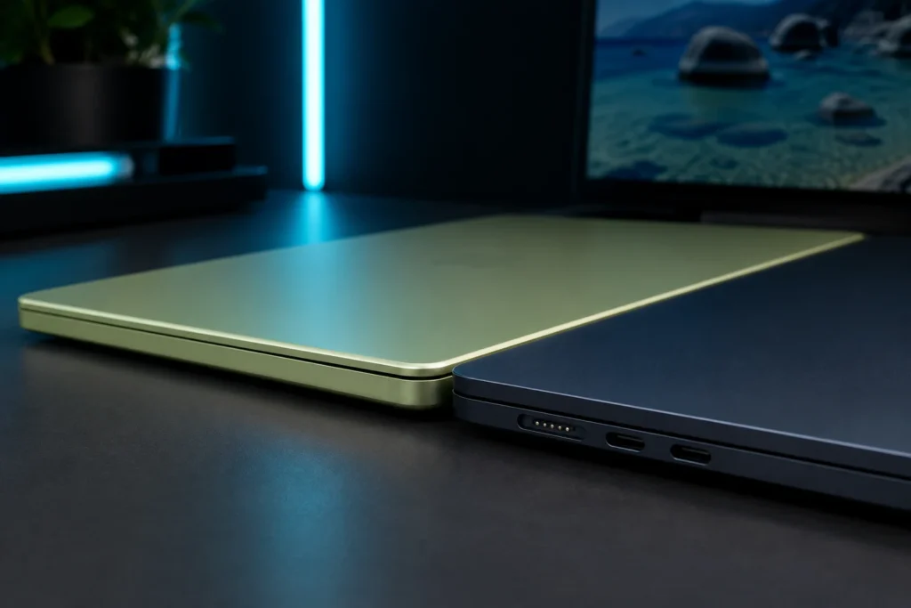 MacBook Neo vs Air body