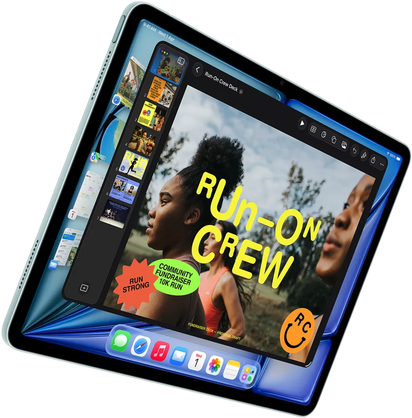 iPad Air M4 display