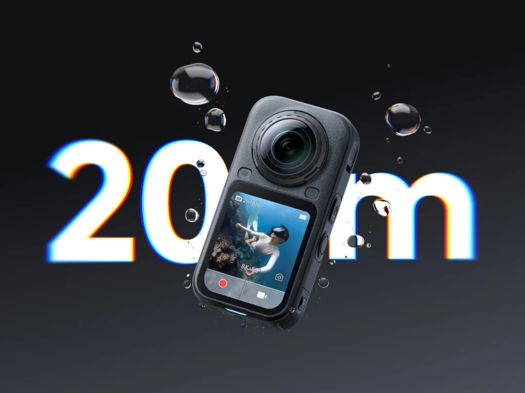 insta360 x6 waterproof