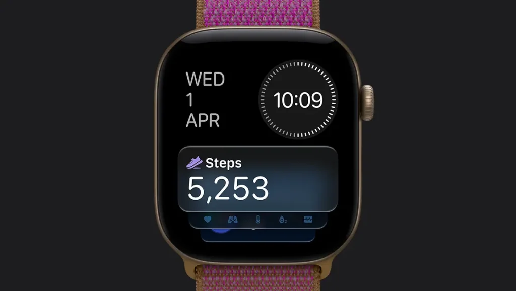 Apple Watch Series 12 workout pedometer