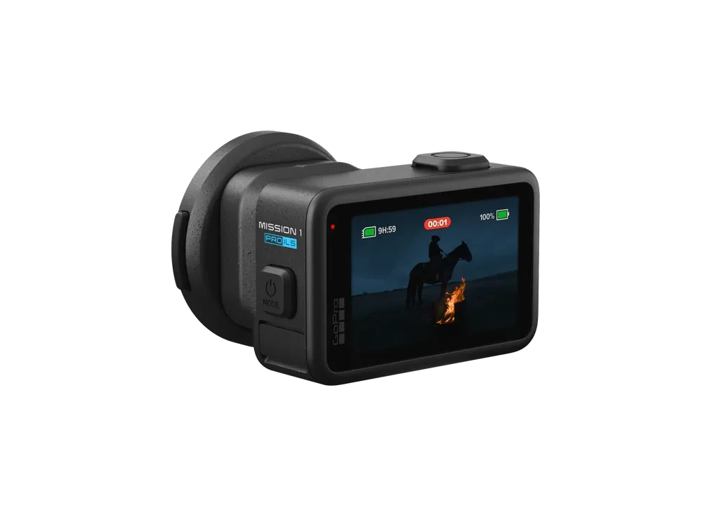 GoPro Mission 1 Pro ILS display