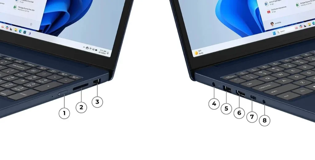 Lenovo IdeaPad Slim 3 port