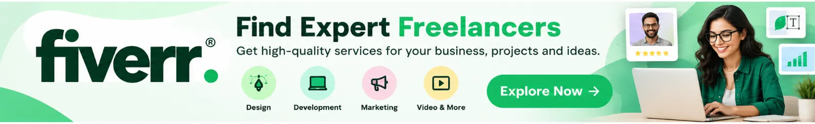 Fiverr – Find Expert Freelancers